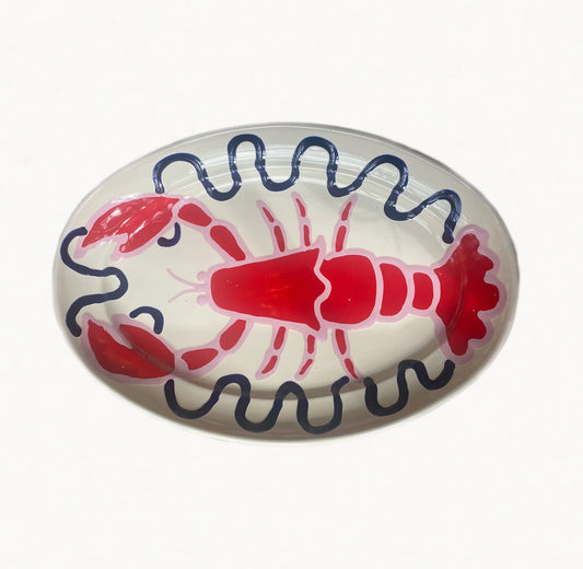 Lobster Oval Tray