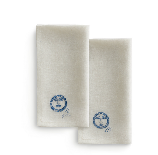 Mr & Mrs RA Napkins (Set of 2)