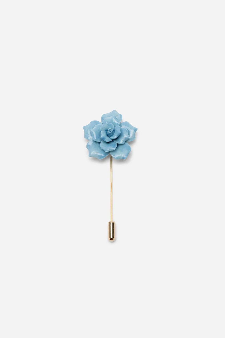 Rose Pin Blue