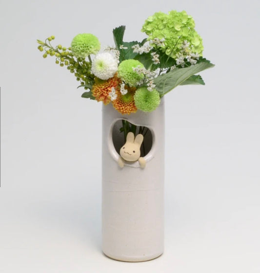 White Rabbit Flower Vase