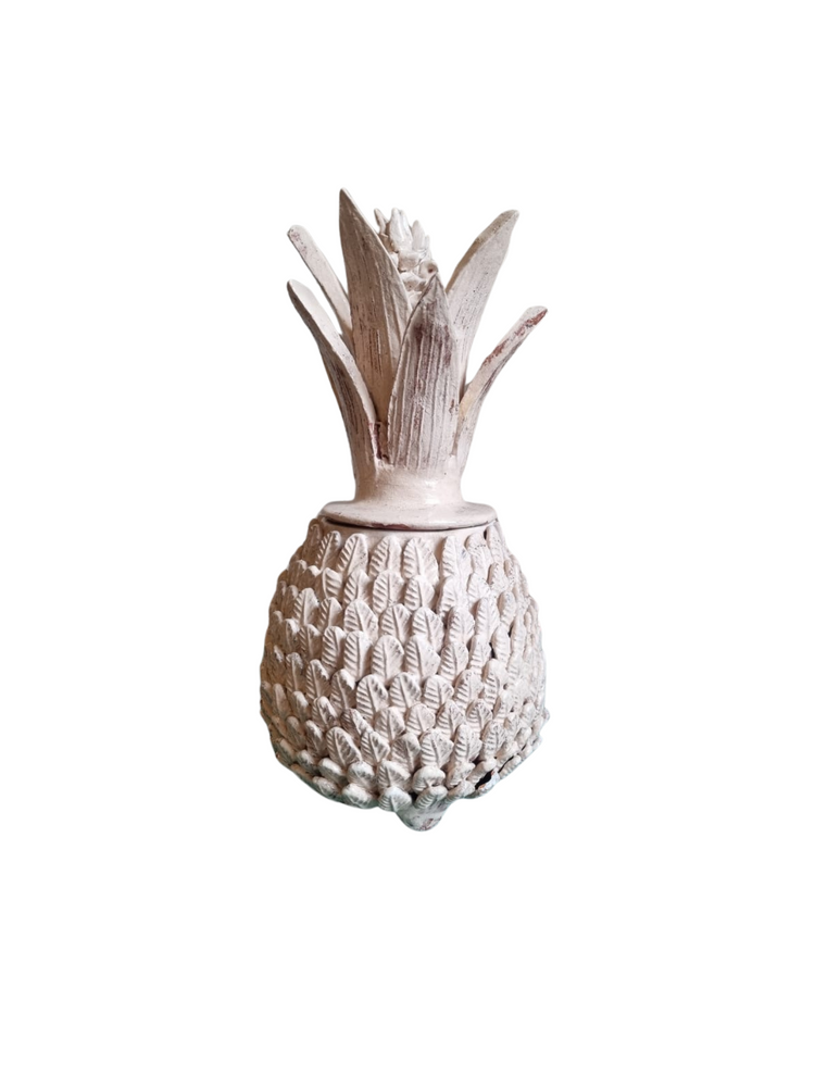 White Pineapple Jar