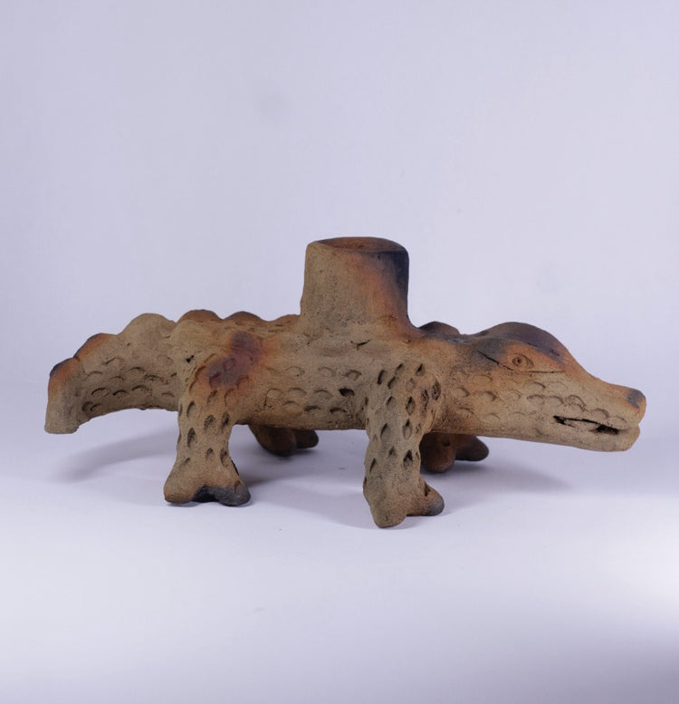 Crocodile Candleholder