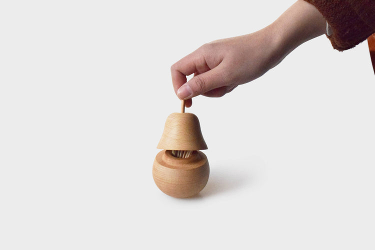 Pear Toothpick Holder – Handcrafted/ Natural Storage Box