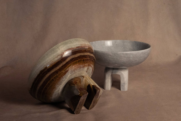 Heirloom Raised Arched Bowl - Onyx