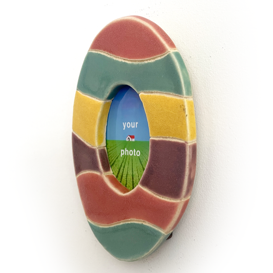 Color Waves Magnetic Instax Picture Frame