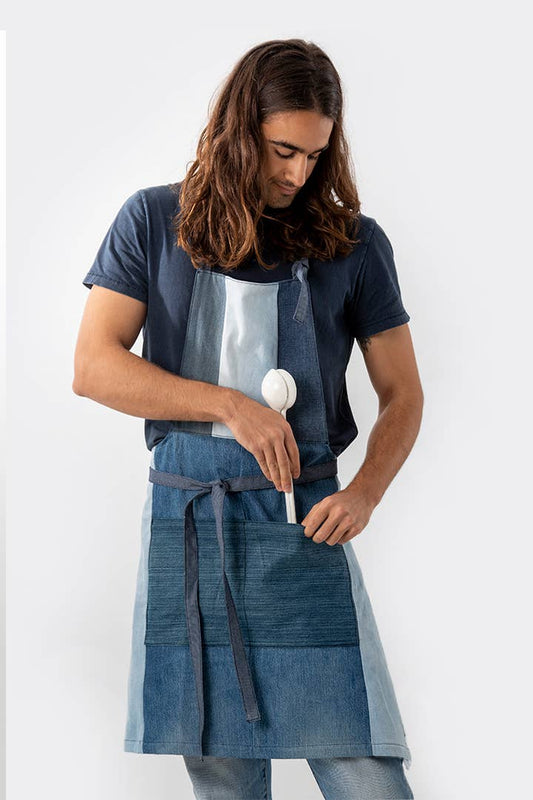 Denim apron