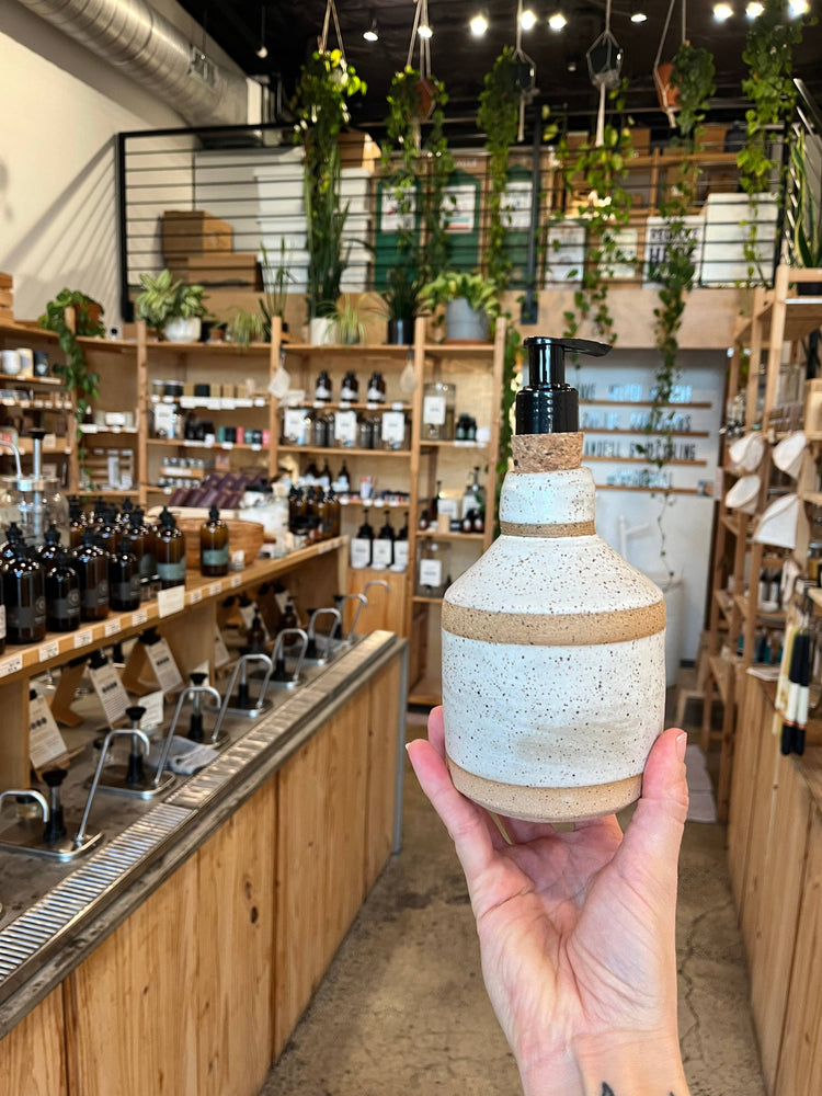 Soap Dispenser: Burgundy