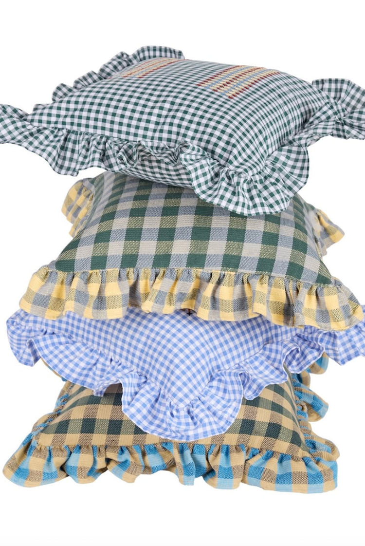 Vuelitos Woven Teal Cushion