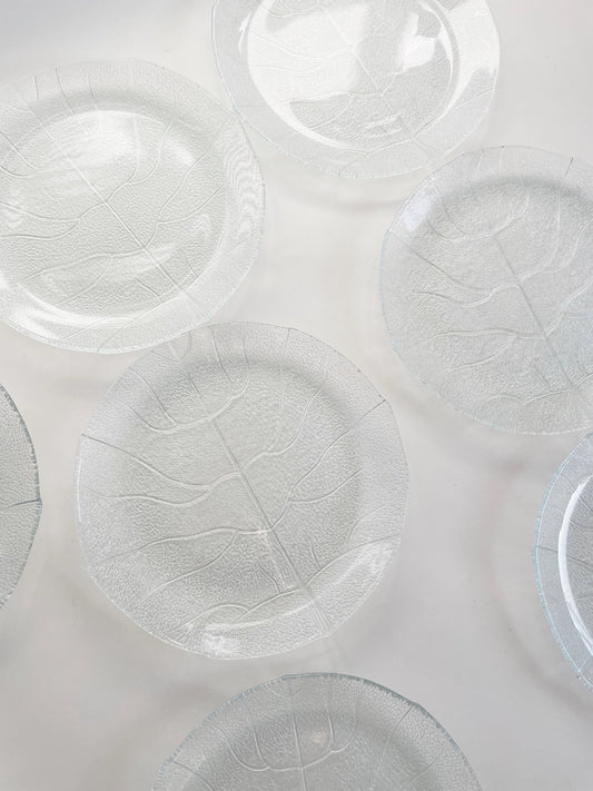 Glass Cabbage Plates