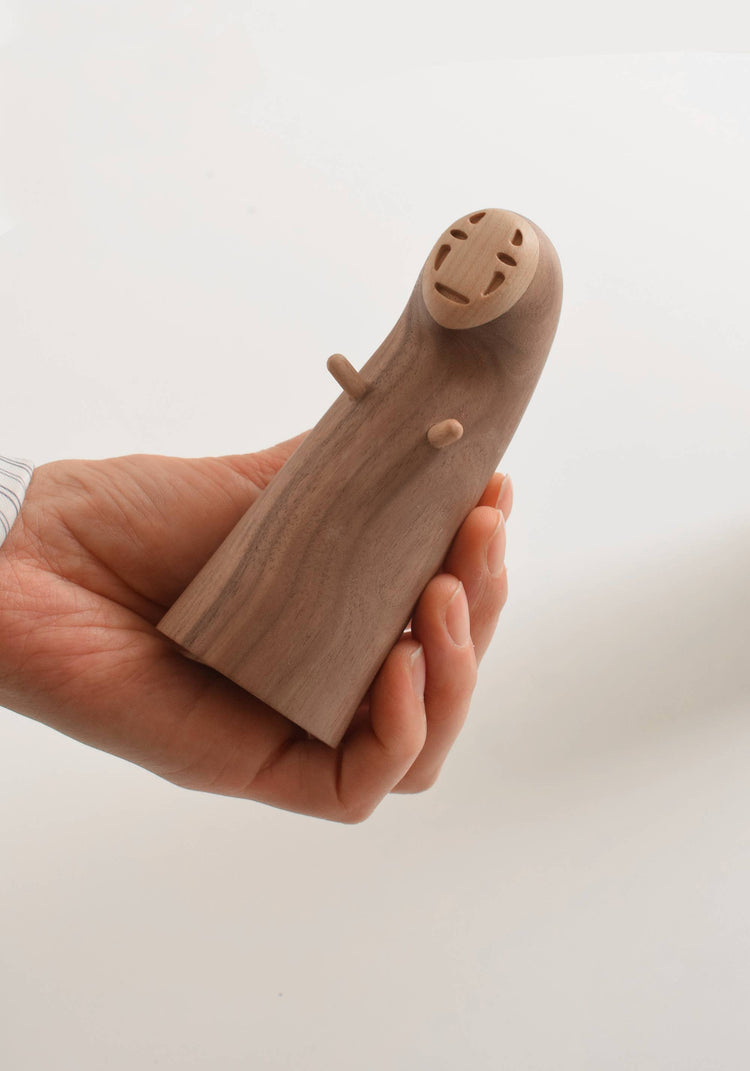 No-Face Bottle Opener - Handcrafted in Black Walnut/Sapele: Sapele