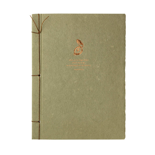 Wendell berry letterpress inspiration journal