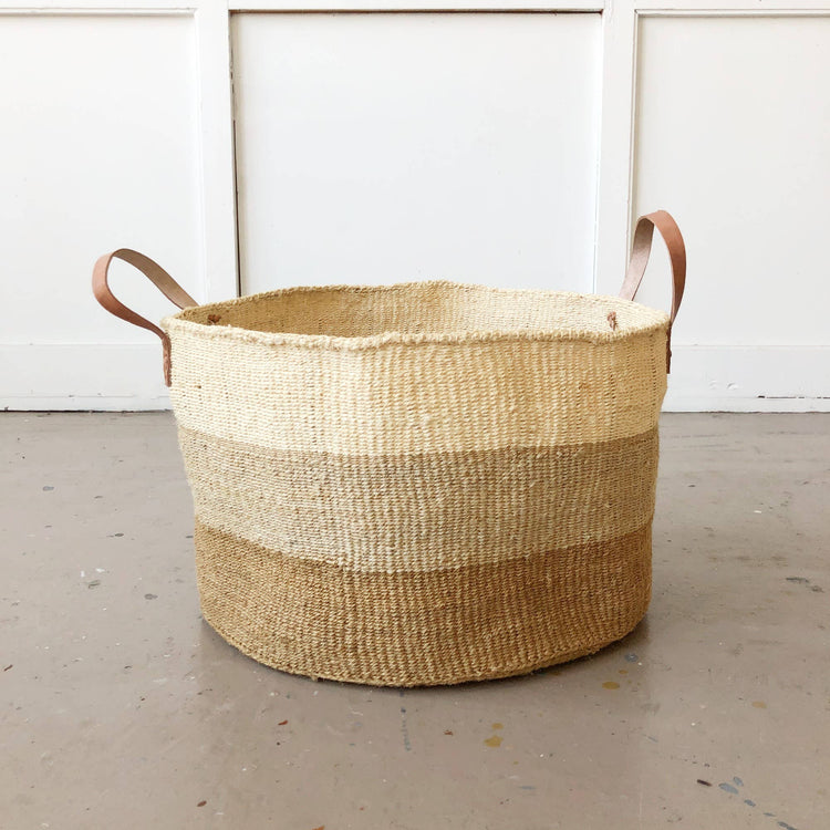 XL Floor Basket: Coconut