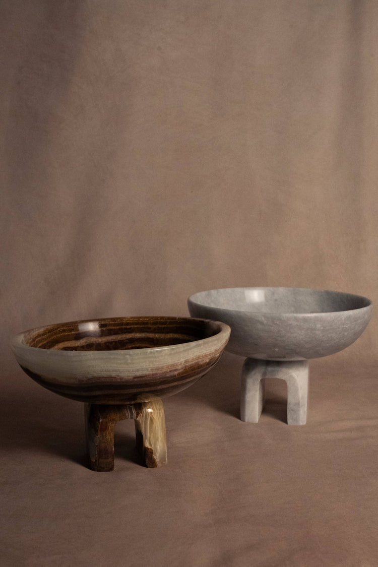 Heirloom Raised Arched Bowl - Onyx