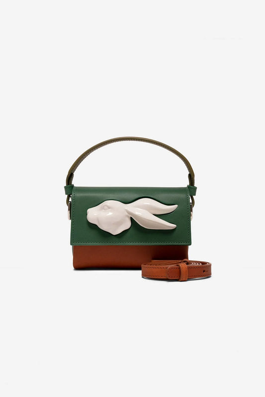 FLAP MINI RABBIT HEAD BAG