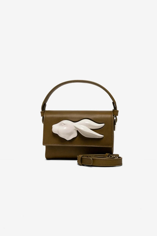 FLAP MINI RABBIT HEAD BAG