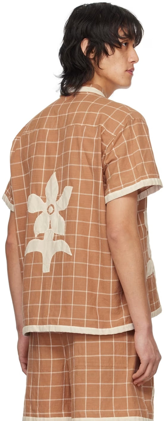 Brown Check Shirt