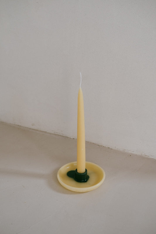 Beeswax Candle Holder