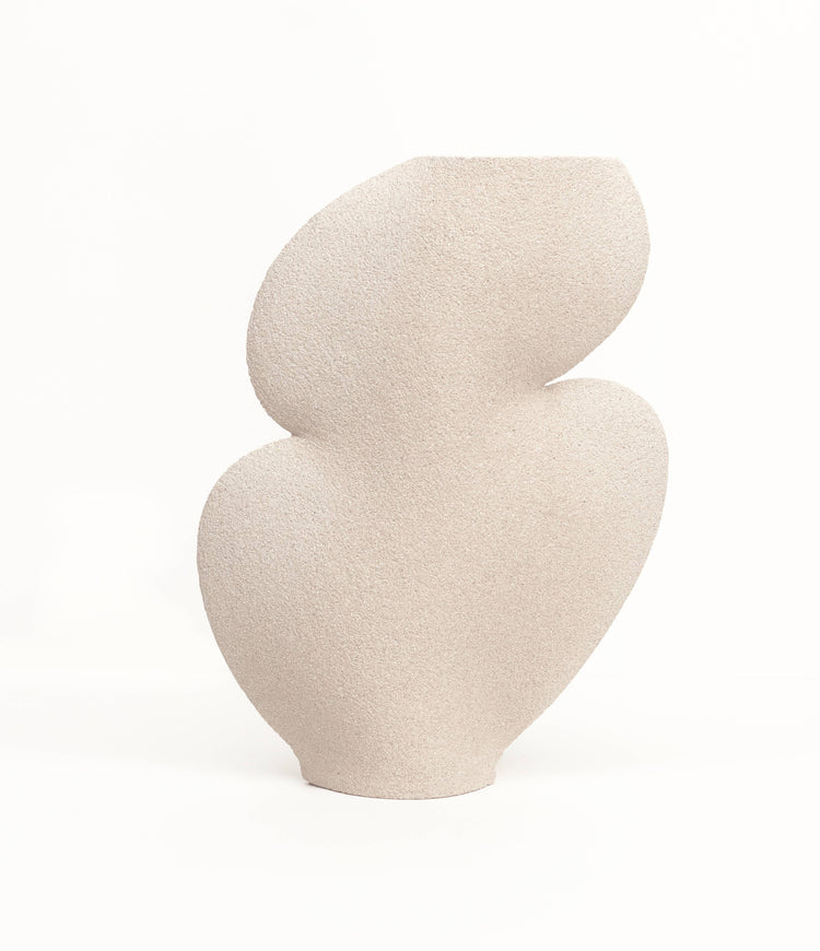 Ceramic Vase 'Ellipse N°1 - White'