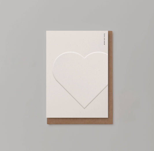 'LOVE YOU, MUM' CARD
