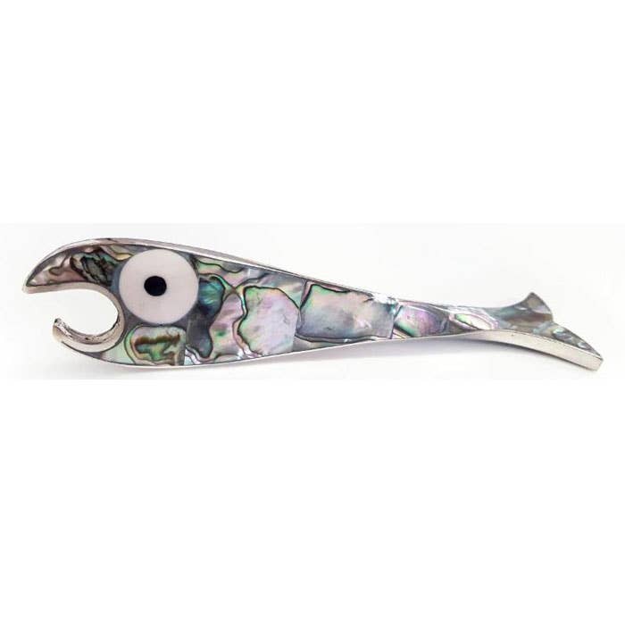 Mariner's Blue Pacific All-abalone Fish Bottle Opener