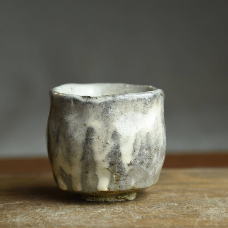 Sake Cup, Foraged Clay and Glaze