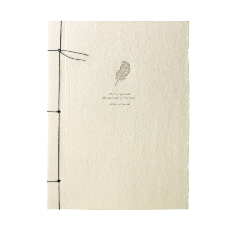 William Wordsworth Handmade Paper Inspiration Journal